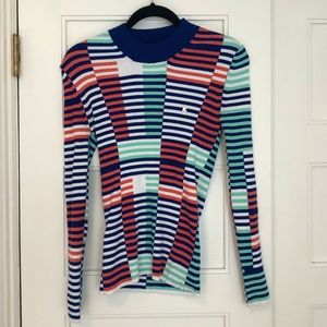 Kenzo ribbed sweater top size L (fits size medium)